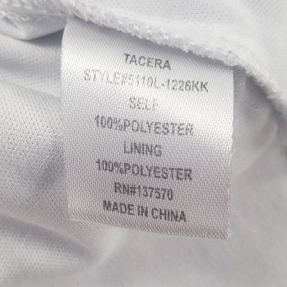 TACERA Chevron 3/4 Sleeve Top Womens Size Small S - Picture 4 of 4